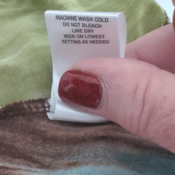 Dressbarn multi color top - Picture 6 of 8